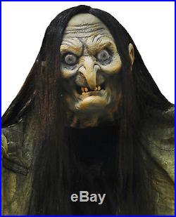 Halloween Life Size Animated Hagatha The Towering Witch Prop Decoration Haunted