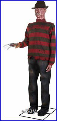 Halloween Life Size Freddy Krueger Nightmare Elm St Animated 6 Ft Prop -gemmy