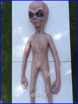 Halloween Lifesize AREA 51 ROSWELL UFO SPACE ALIEN FOAM FILLED Prop Haunted NEW