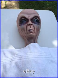 Halloween Lifesize AREA 51 ROSWELL UFO SPACE ALIEN FOAM FILLED Prop Haunted NEW