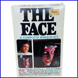 Halloween Mask costume decoration vtg Imagineering The Face makeup kit devil red