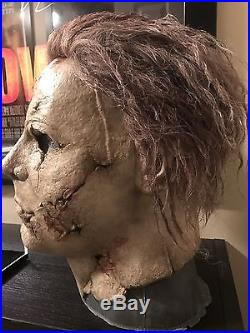 Halloween Michael Myers Mask By Dela Torre WithCoveralls And Prop Knife