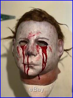 Halloween Michael Myers Mask JC NAG MMK Blood Tears Stunt