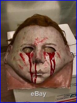 Halloween Michael Myers Mask JC NAG MMK Blood Tears Stunt