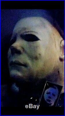 Halloween Michael Myers Warlock mask by Cemetery Gate Production