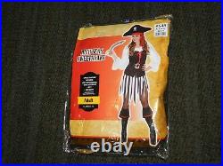 Halloween Party Costume Woman Pirate High Seas Sweetheart X Large 14-16