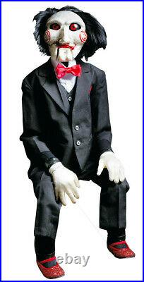 Halloween Saw Billy Horror Puppet Prop Decoration Trick Or Treat Studios