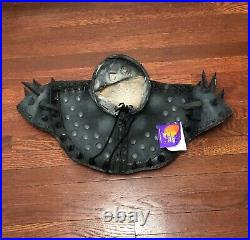 Halloween Spiked Collar Costume Tag Attached Illusive Concepts NOS 90s Vtg