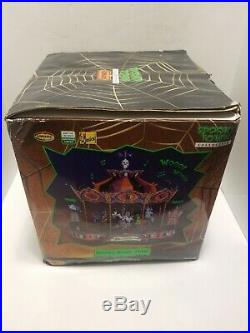 Halloween Spooky Town Scare Ousel 2007 Lemax Carousel AS IS DOES NOT SPIN