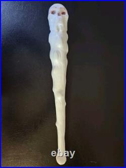 Halloween White Ghost Skull Plastic Club Bat Clinton Toy Corp Vintage 1960's