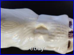 Halloween White Ghost Skull Plastic Club Bat Clinton Toy Corp Vintage 1960's