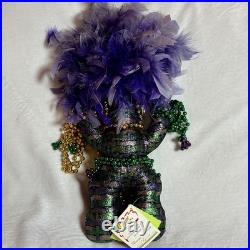 Handcrafted Mardi Gras MisChief Colorful Collectible Doll Connie Born withTags