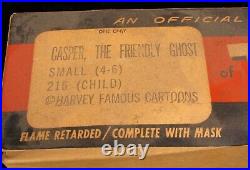 Harvey Cartoons Casper The Friendly Ghost Collegeville Halloween Mask Costume