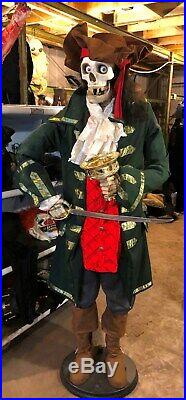 Haunted House Lifesize Movie Prop Tall Statue Pirate Halloween Animated More