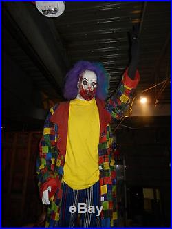 Haunted House Stilt Clown Professional Haunted House Prop / Halloween Prop