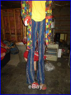 Haunted House Stilt Clown Professional Haunted House Prop / Halloween Prop