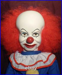 Haunted Ventriloquist It Clown Doll EYES FOLLOW YOU Creepy, Dummy, Puppet OOAK
