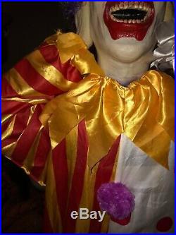 Heads Up Harry Clown Very Rare Htf Sprit Halloween Gemmy Clown Madness