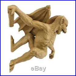 Historic Large Medieval Gothic Sculpture Mythical Gargoyle Wall Statue