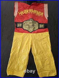 Hulk Hogan 1985 Original Ben Cooper Halloween Costume Hulkamania WWF WWE WCW