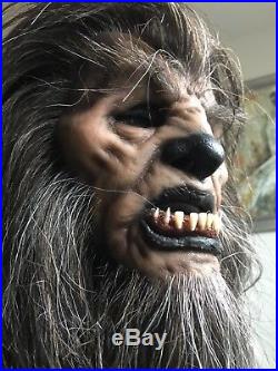 Immortal Masks FULLY HAIRED Werewolf. CURSED Mask custom
