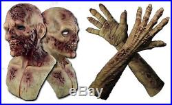 Immortal Masks Zombie 2.0 Silicone mask and matching gloves