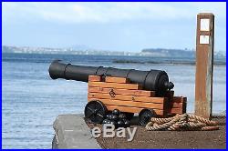 Incredible 4 foot Halloween Pirate Cannon Barrel