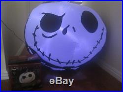 Jack Skellington Jack O Lantern Pumpkin Airblown Yard Inflatable Halloween