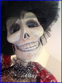 Katherine's Collection 64 Drop Dead Skeleton Catrina Calavera Halloween Doll