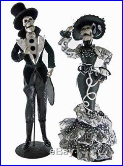 Katherine's Collection Diego & Rosario Skeleton Dolls Frida Love Halloween NEW