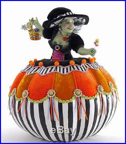 Katherine's Collection Tricky Treats Pumpkin Witch 17 28-628202