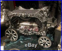 Katherines Collection Large Halloween Carriage Hearse w Coffin 28-728511