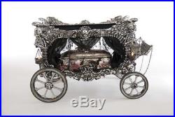 Katherines Collection Large Halloween Carriage Hearse w Coffin 28-728511
