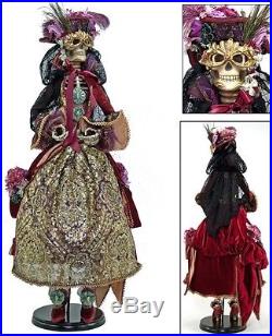 Katherines Collection Venetian Masquerade Lucretia Caravello 32 Skeleton Doll