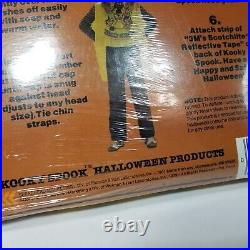 Kooky Spooks Scardy Cat Halloween Costume Blow Up Head Giant 70s 80s Vintage A