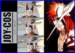 Kurosaki Ichigo tensa bankai cosplay full face hollow helmet red white black