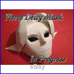 LED Majora's Mask Wearable Replica Legend Zelda Skull Kid Cosplay Bundle