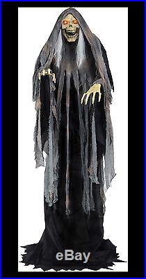 LIFE SIZE Animated Talking-RISING BOG REAPER DEMON-Haunted House Prop Decoration