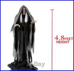 LIFE SIZE Animated Talking-RISING BOG REAPER DEMON-Haunted House Prop Decoration