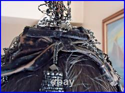 Ladies Antique Shear Black Skirt, Top, Mask Costume (P-S)