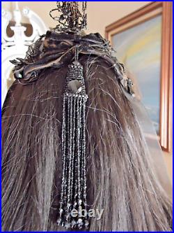 Ladies Antique Shear Black Skirt, Top, Mask Costume (P-S)