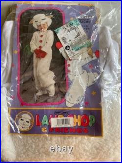 Lamb Chop Shari Lewis Vintage Costume Toddler Size M 2-4 Packaging Included