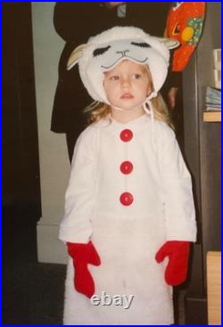 Lamb Chop Shari Lewis Vintage Costume Toddler Size M 2-4 Packaging Included