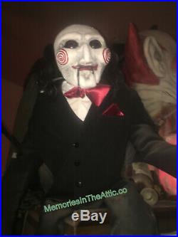 Large Saw Billy Trick Or Treat Studios Halloween Puppet Style Prop 47 Evil Doll