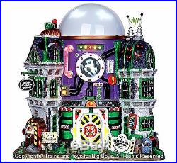 Lemax 35549 GHOST CONTAINMENT BUILDING Spooky Town Halloween Decor Lighted New I