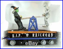 Lemax Signature Collection Spooky Town R. I. P Railroad Train Halloween Decor Gift