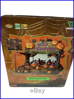 Lemax Spooky Town Collection Wild Pumpkin Ride Retired 2009 Animated/Musical