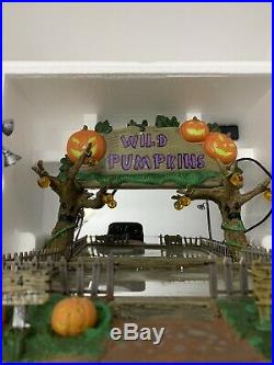 Lemax Spooky Town Collection Wild Pumpkin Ride Retired 2009 Animated/Musical