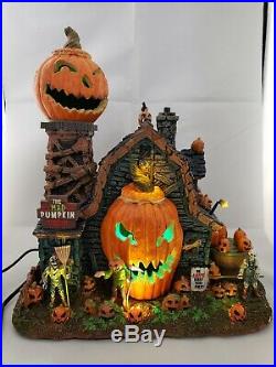 Lemax Spooky Town THE MAD PUMPKIN PATCH #75172 Village Sights & Sounds