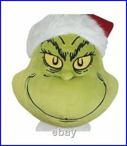 Life Size Animated GRINCH 5.74 Ft Christmas Prop SPEAKS GRINCH PHRASES Gemmy